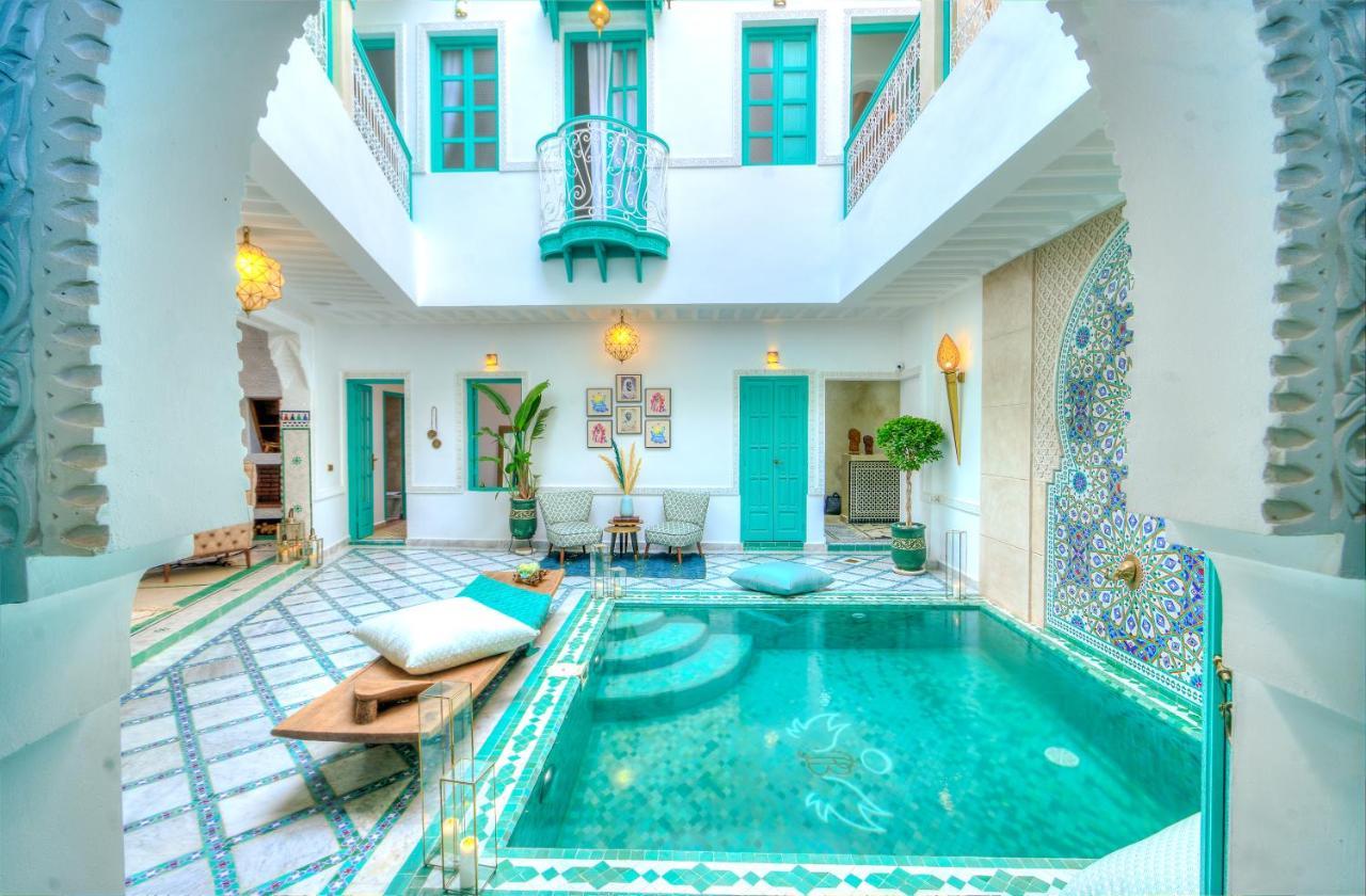 Riad Paradis Blanc Marrakesh Buitenkant foto