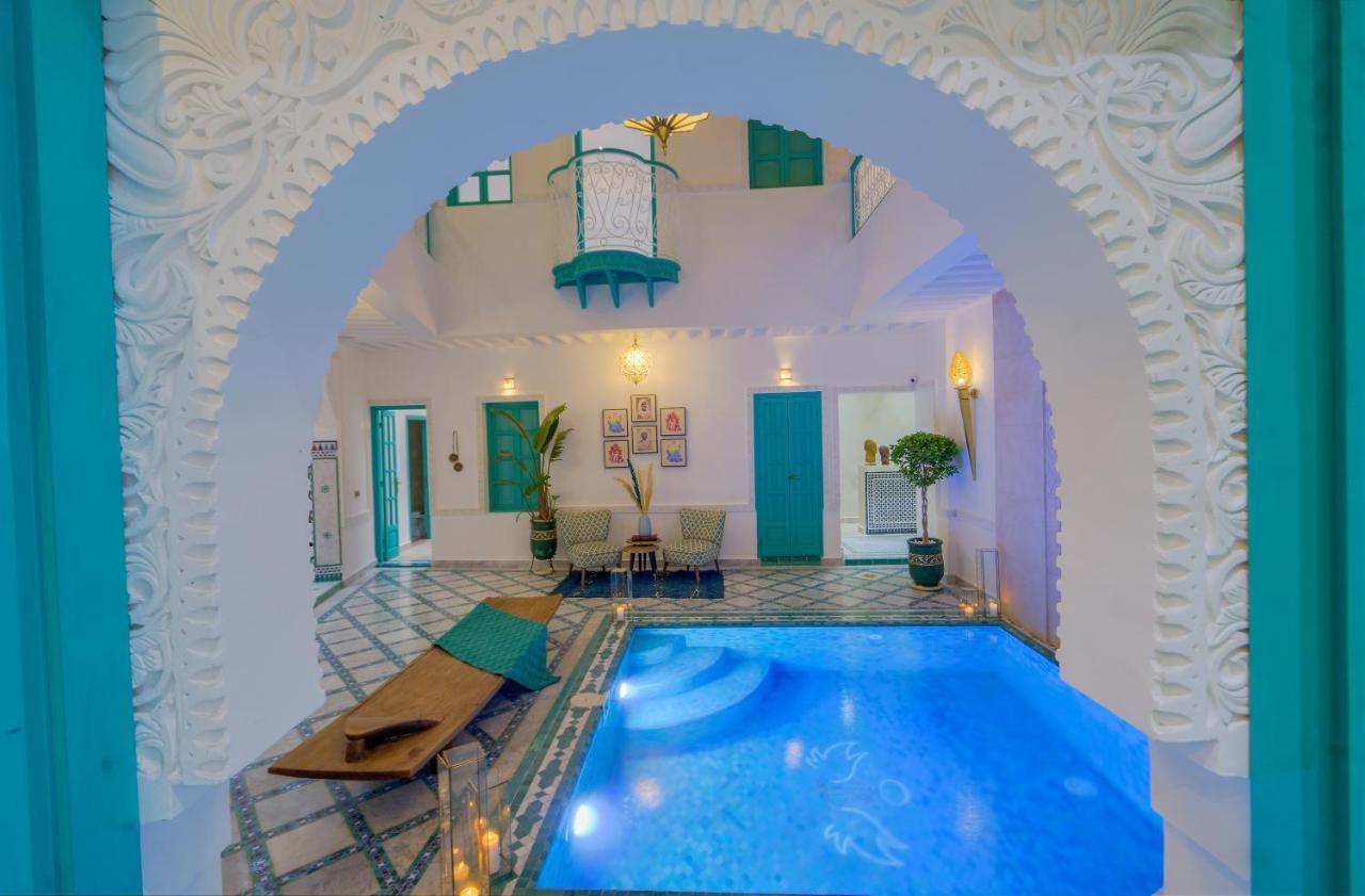 Riad Paradis Blanc Marrakesh Buitenkant foto