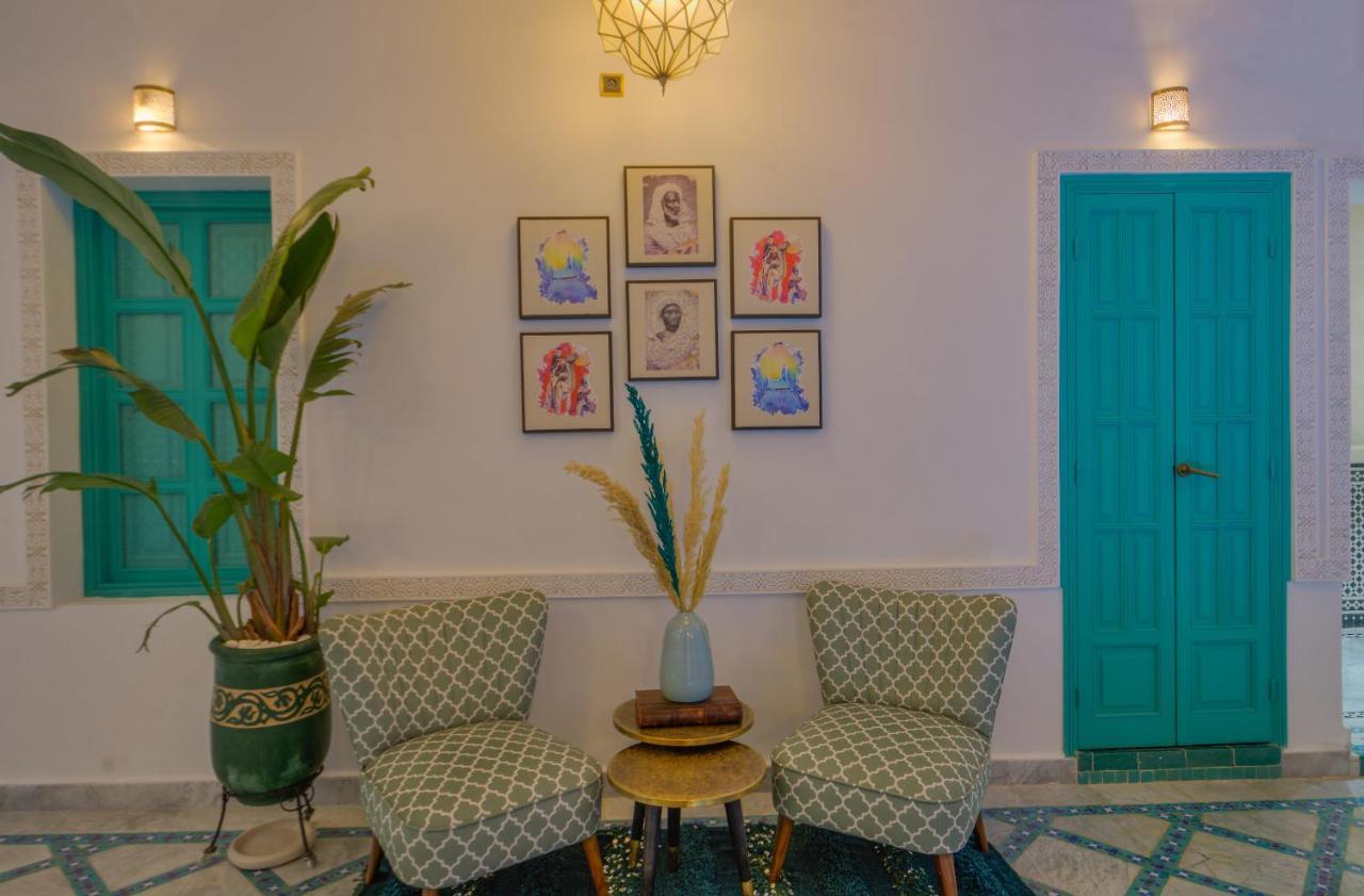 Riad Paradis Blanc Marrakesh Buitenkant foto