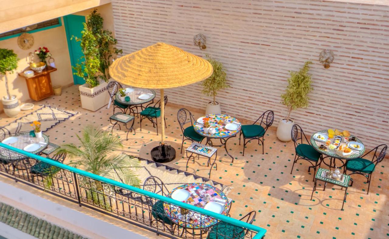 Riad Paradis Blanc Marrakesh Buitenkant foto