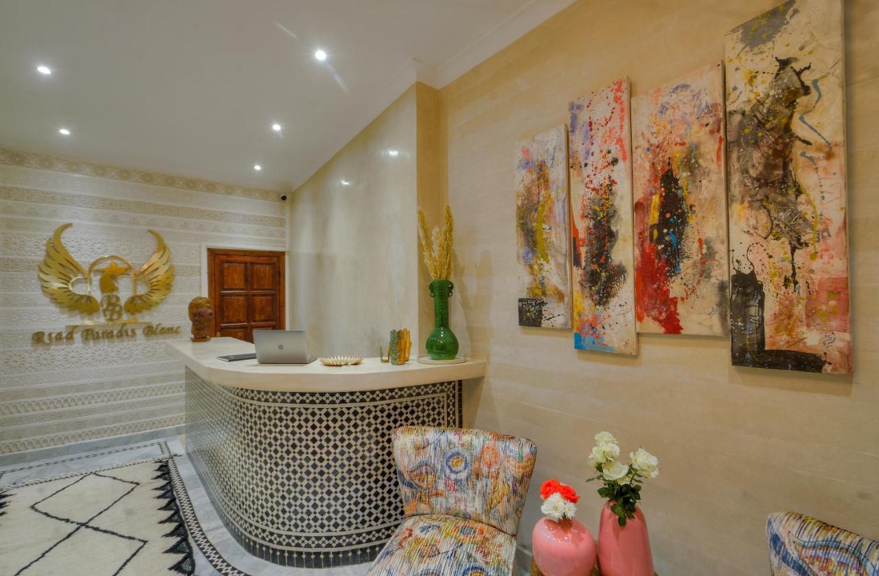 Riad Paradis Blanc Marrakesh Buitenkant foto