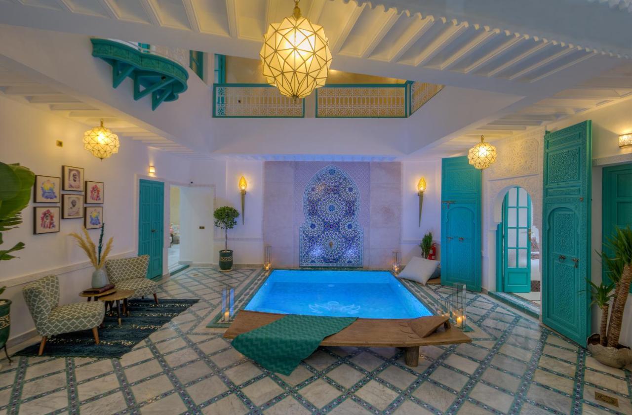 Riad Paradis Blanc Marrakesh Buitenkant foto