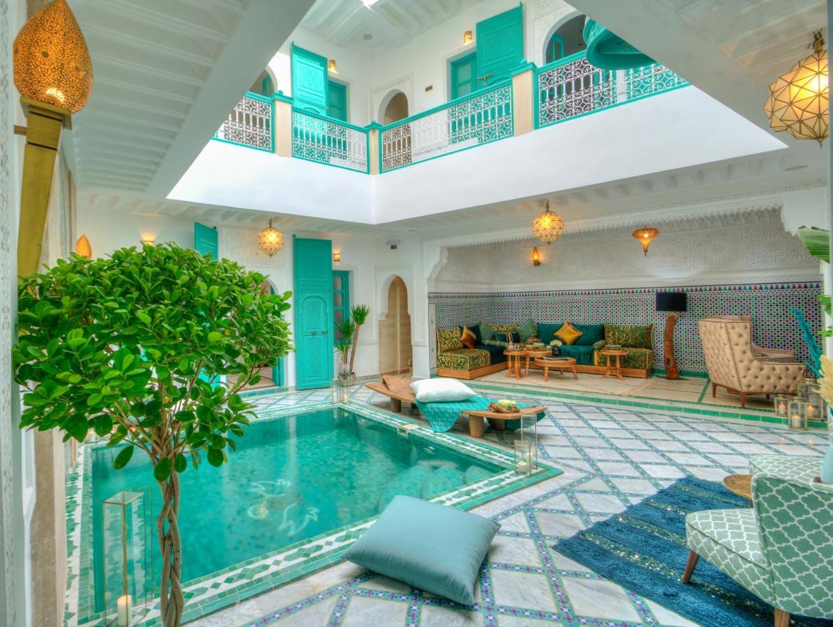 Riad Paradis Blanc Marrakesh Buitenkant foto