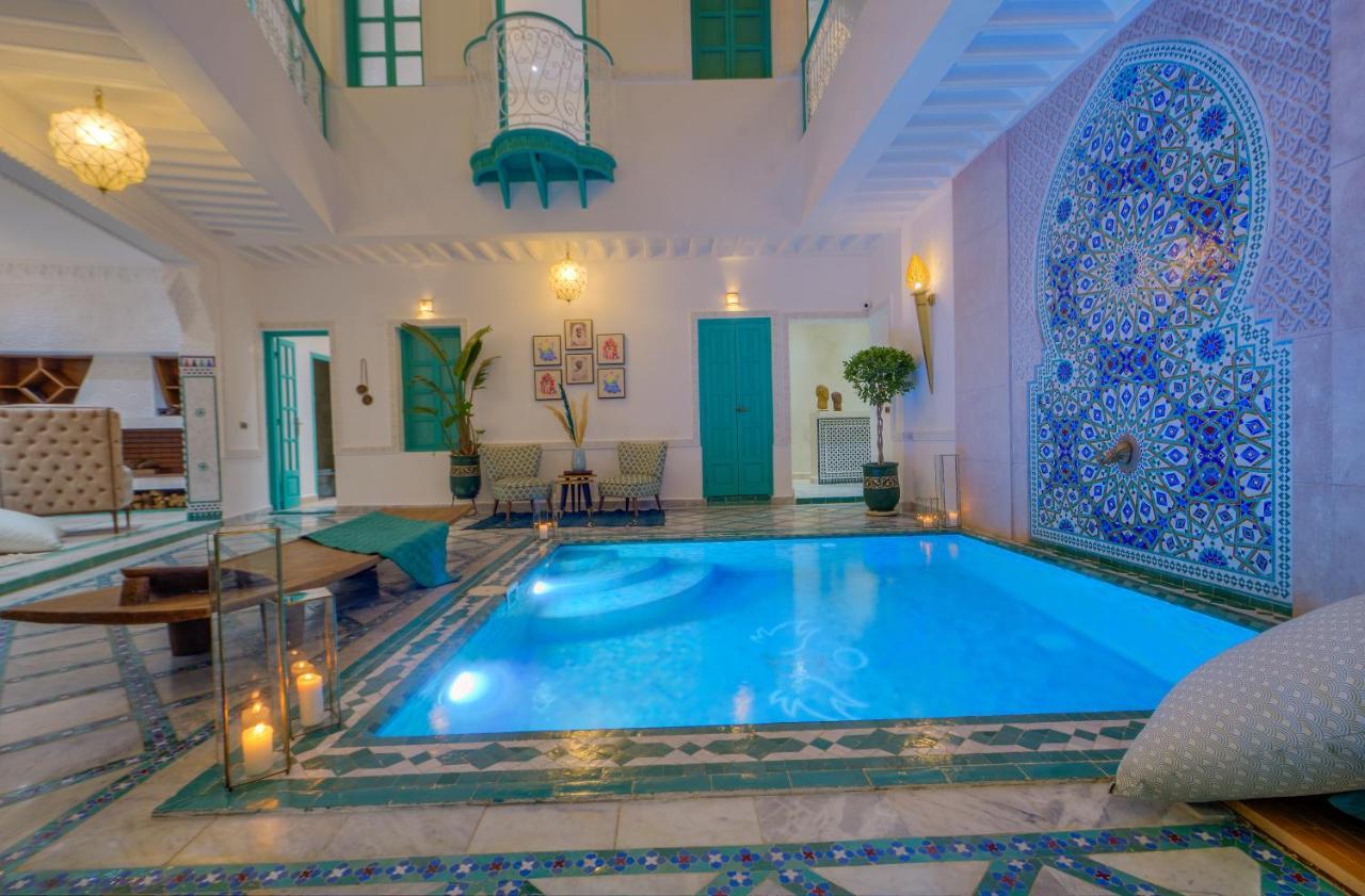 Riad Paradis Blanc Marrakesh Buitenkant foto
