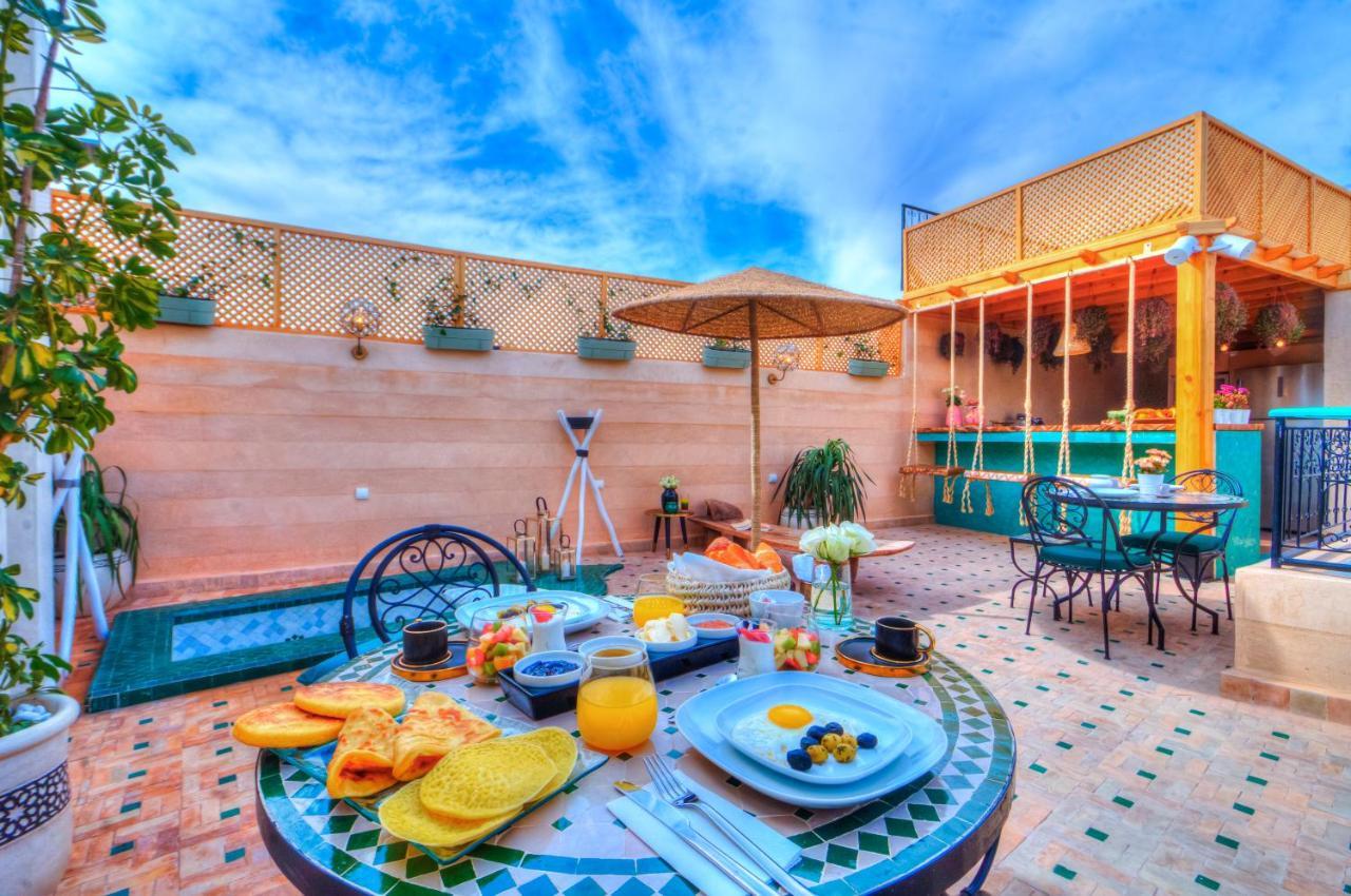 Riad Paradis Blanc Marrakesh Buitenkant foto