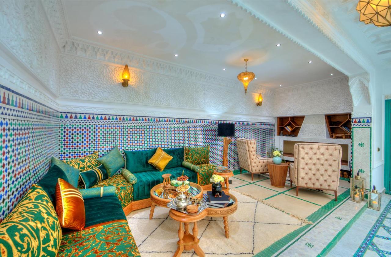 Riad Paradis Blanc Marrakesh Buitenkant foto