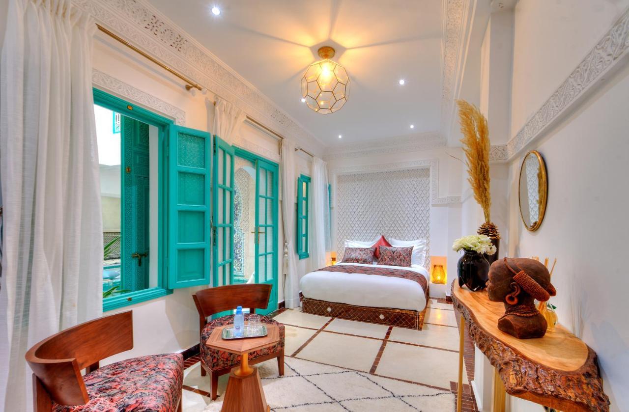 Riad Paradis Blanc Marrakesh Buitenkant foto