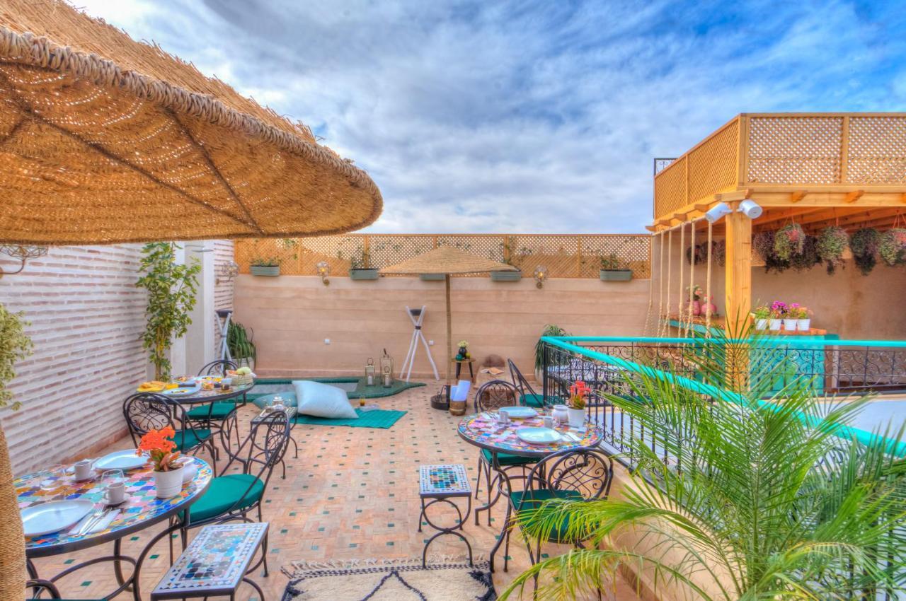 Riad Paradis Blanc Marrakesh Buitenkant foto